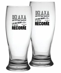 Copos de Cerveja de Vidro Personalizados