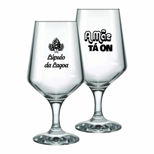 Taça de Vidro Personalizada Brunello 400ml