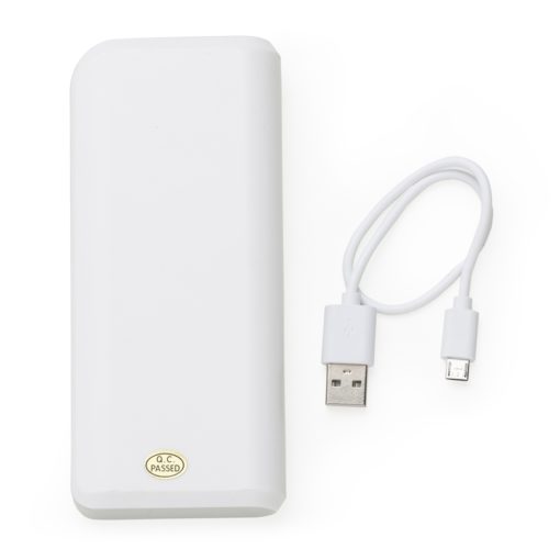 Powerbank Plástico com Indicador Digital e Lanterna 3