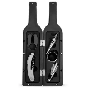 Kit Vinho Garrafa 5 peças Personalizados