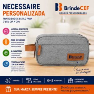 Necessaire de Poliéster Personalizada
