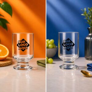 Taça de Vidro Personalizada Casual 260ml
